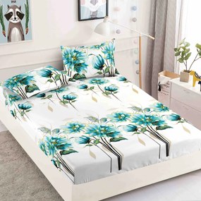 Huse de pat, 3 Piese, Finet cu elastic 180x200
