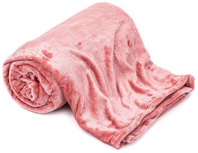 Pătură Aneta, roz, 150 x 200 cm