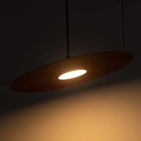 Lustră pe cablu PIATTO 1xGX53/15W/230V, diametru 35 cm, vișinie