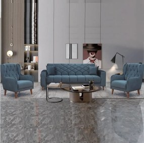 Set canapea cu 2 fotolii Milas