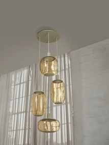 Osram - Cablu de alimentare NEEDLE PENDANT, 4xE27/25W/230V, bej