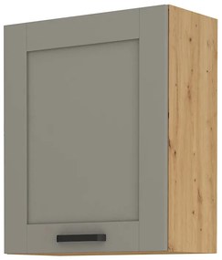 Dulap superior de bucătărie Lucid 60 G 72 1F (Stejar artisan + claygrey). 1045493
