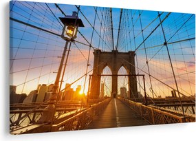 Tablou - Podul Brooklyn, Manhattan, New York (90x60 cm)