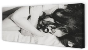 Tablouri canvas femeie de dormit