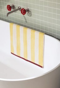 Covoraș de baie galben din material textil 50x80 cm Gobo – noo.ma