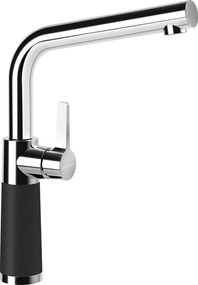 Baterie bucatarie Schock SC-540 Cristadur Magma, aspect granit, cartus ceramic, negru metalizat