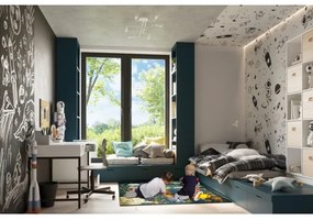 Lustră aplicată Sollux SL.1443 VECTOR 6xE27/15W/230V alb