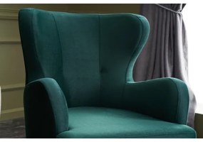 Fotoliu cu aripi NEKO, verde