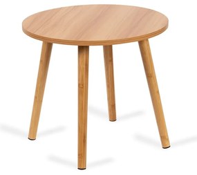 Măsuțe de cafea în culoare naturală 2 buc. rotunde ø 60 cm Luke – Bonami Essentials