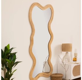 Atmosphera - Oglindă de perete MAGGIE 179,5 x 86 cm, din ratan