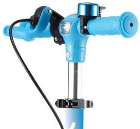 Trotineta copii cu roti luminoase din silicon NOVOKIDS™ Toy Cube , cu lumini, 3 roti,pliabila, maner reglabil pe inaltime,maxim 50 kg, sistem frana