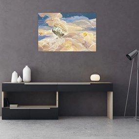 Tablou - Meduză Cerească (90x60 cm)