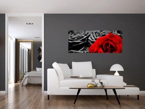 Tablou - Trandafir (120x50 cm)