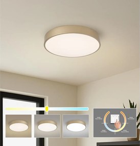 Brilagi - Plafonieră LED POOL/48W/230V 3000/4000/6000K diametru 40 cm aurie