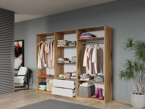 Set mobila dormitor complet Stejar Adapto C13