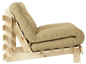 Fotoliu variabil Karup Design Roots Raw/Wheat Beige