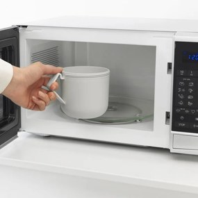 Ceasca pentru supa cu capac Brabantia Make&Take 1006295, 600+180 ml, Capac cu infiletare, Fara BPA, Gri