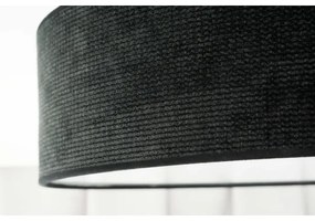 Duolla - Plafonieră LED CORTINA 26W 230V pr. 45 cm 4000K negru