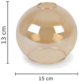 Lustră aplicată MONDE GOLD 5xE27/60W/230V