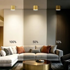 Immax NEO 07318L - Plafonieră LED dimabilă RONDATE 32W/230V 16,5 cm Wi-Fi Tuya aurie