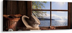 Tablou - Echipament de pescuit (120x50 cm)