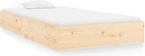 vidaXL Cadru de pat, 90x200 cm, lemn masiv