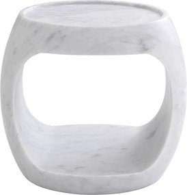 Masuta laterala design LUX Clipper low, alb 114856 HZ