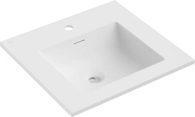 Mexen Otis lavoar încastrat în blat 51 x 46,5 cm, alb mat - 25185001