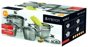 Set oale inox, 8 piese, Noble