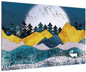 Tablou - Peisaj polar (90x60 cm)