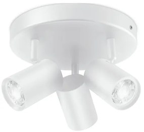 WiZ LED RGBW spot reglabil IMAGEO 3xGU10/4,9W/230V alb Wi-Fi