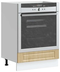 vidaXL Dulap pentru cuptor &quot;Porto&quot; din lemn de stejar sonoma