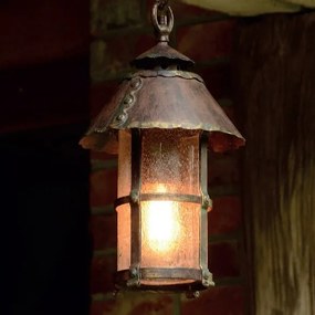 Pendul design medieval, iluminat exterior din fier forjat, HL 2331