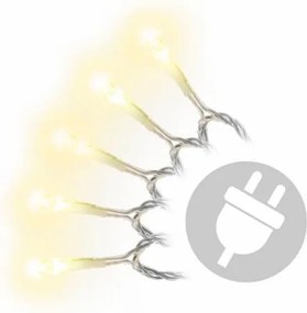 Garth Lanț LED de Crăciun - 10 m, 100 diode, alb cald