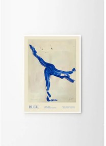 Poster 50x70 cm Bleu – Lucrecia Rey Caro – The Poster Club