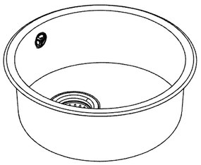 GROHE 31720SD0 - Chiuvetă K200 440 x 440 x 180 inox