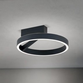 Orion - Plafonieră LED KOLK, 40W, 230V, 2700/3000/4000K, Ø 40 cm, neagră