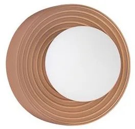 Aplica baie protectie IP44, Portelan, Caramel, ORBIQUE 16cm