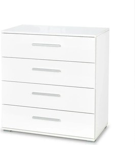 Comoda Lima KM3, alb, PAL, 77x40x82 cm