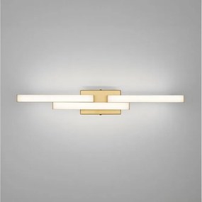 Aplica baie LED, protectie IP44, Aluminiu, Auriu, Atom, NVL-9695267