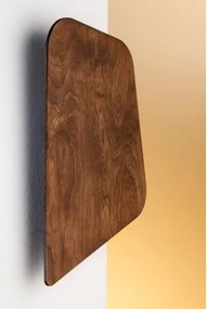 Aplică de perete LED BUTTON LED/4W/230V 41x25 cm decor nuc