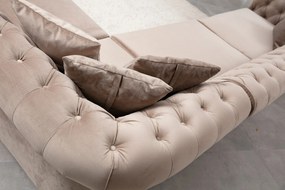 Canapea de colț Bogart Corner Right (L3-C-EOT)- Beige