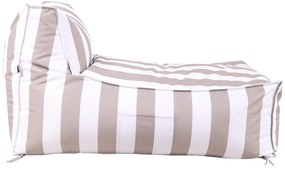 Beanbag pentru grădină alb-gri – Bonami Essentials