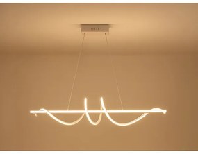 Lustră LED dimabilă pe cablu LED/50W/230V 3000-6500K 100 cm + telecomandă