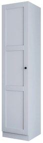 Dulap cu rafturi Luckiny (alb). 1127601