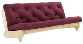 Canapea variabilă Karup Design Fresh Natural/Bordeaux