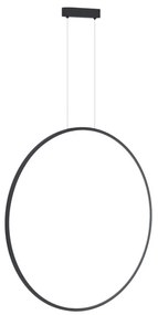 Lustră LED pe cablu SATURNO LED/46W/230V d. 80 cm IP44 antracit