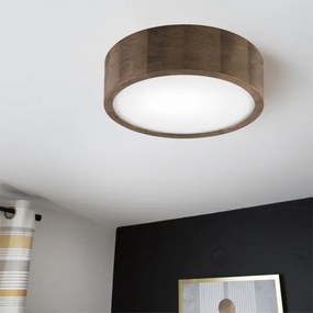 Plafonieră LED Brilagi CARVALHO 1xE27/60W/230V stejar nuc d. 27 cm