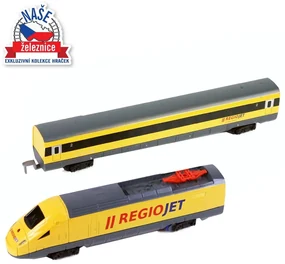 Tren Rappa RegioJet cu sunet și lumină, 53,5 cm