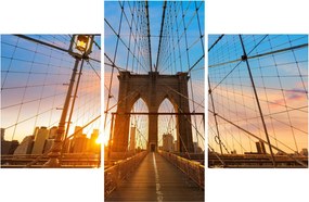 Tablou - Podul Brooklyn, Manhattan, New York (90x60 cm)